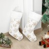 AyximGs Medias de Navidad grandes de 45,72 cm, 4 unidades,