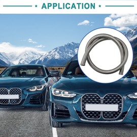 ACROPIX 1 Meter 10AN Car Fuel Hose AN10 5/8" Braided Stainless Steel CPE Oil Fuel Gas Line Hose - Pack of 1