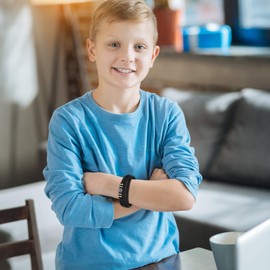 Toplstud 10th Birthday Gifts for Boys - Stainless Steel Leather Bracelets for Boys - 10 Year Old Birthday Presents for Son Grandson Nephew - Layered Bracelets for Teenage Boy