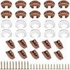 Surf turtle 10 Pack Drawer Slide Track Guide Glide,Compatible with
