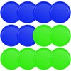 Coopay 12 Pieces Home Air Hockey Pucks 2.5 Inches Heavy