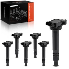 A-Premium Engine Ignition Coil Packs Replacement for Lexus GS350 GS450H IS350 2007-2008 3.5L 2GR-FSE IS250 GS300 6-PC Set