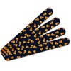 Sweet Orange Candy Corn Pattern Double-Sided Nail File Emery Board