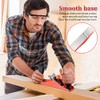 Dreyoo No.4 Adjustable Hand Planer with 2 Inch Replacement Blade,