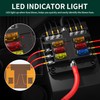DaierTek 12V Fuse Block 6 Way 12 Volt Fuse Box