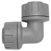 Polyplumb Push Fit Elbow 15mm - Grey (Pack of 5)