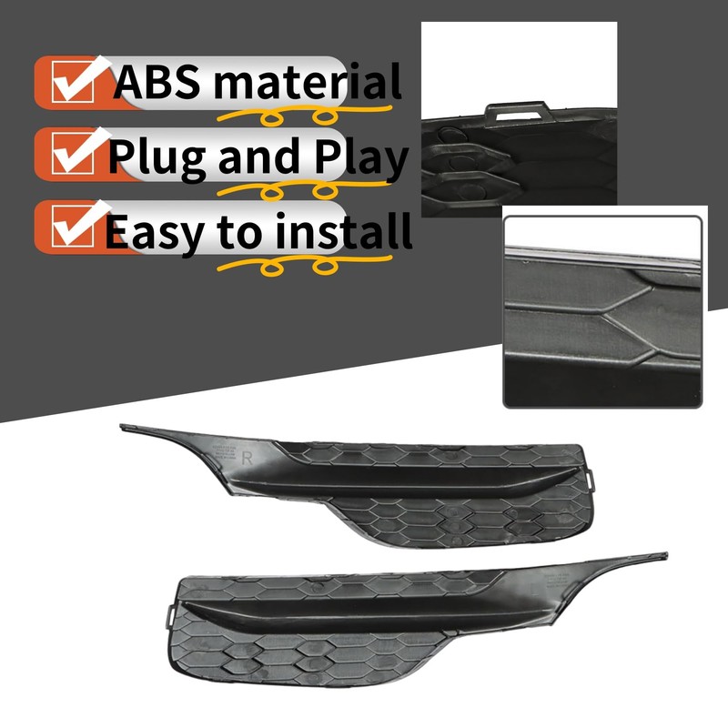 labwork Front Bumper Fog Light Cover Driver Left Side and