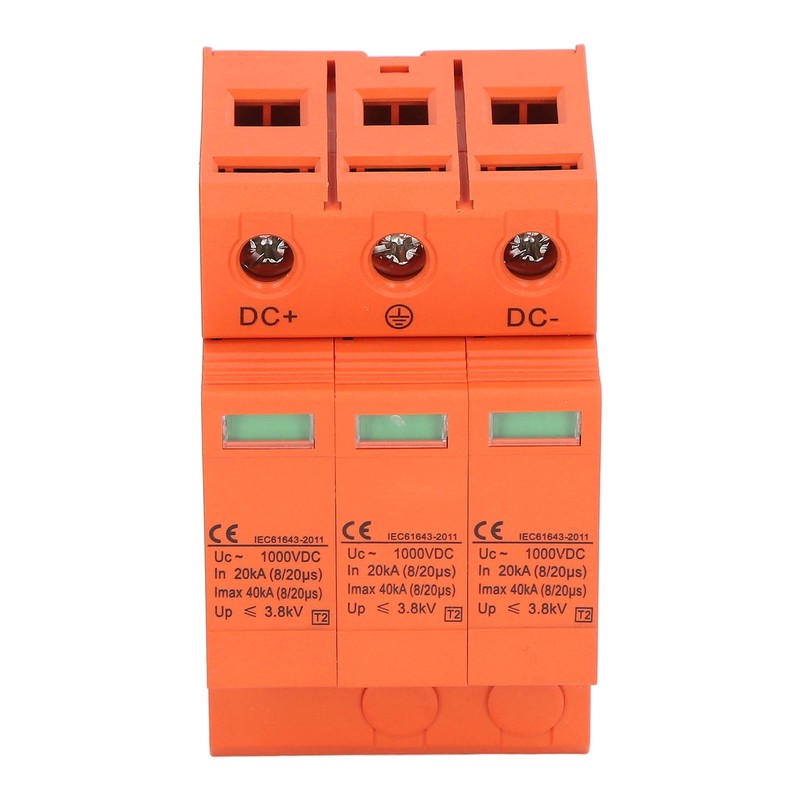 DC Surge Protector Visual Window Overheat Protection Quick Response PV