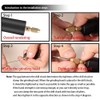 QOTSTEOS 0.7-1.2mm Micro Electric Hand Drill Set for Resin, Cordless