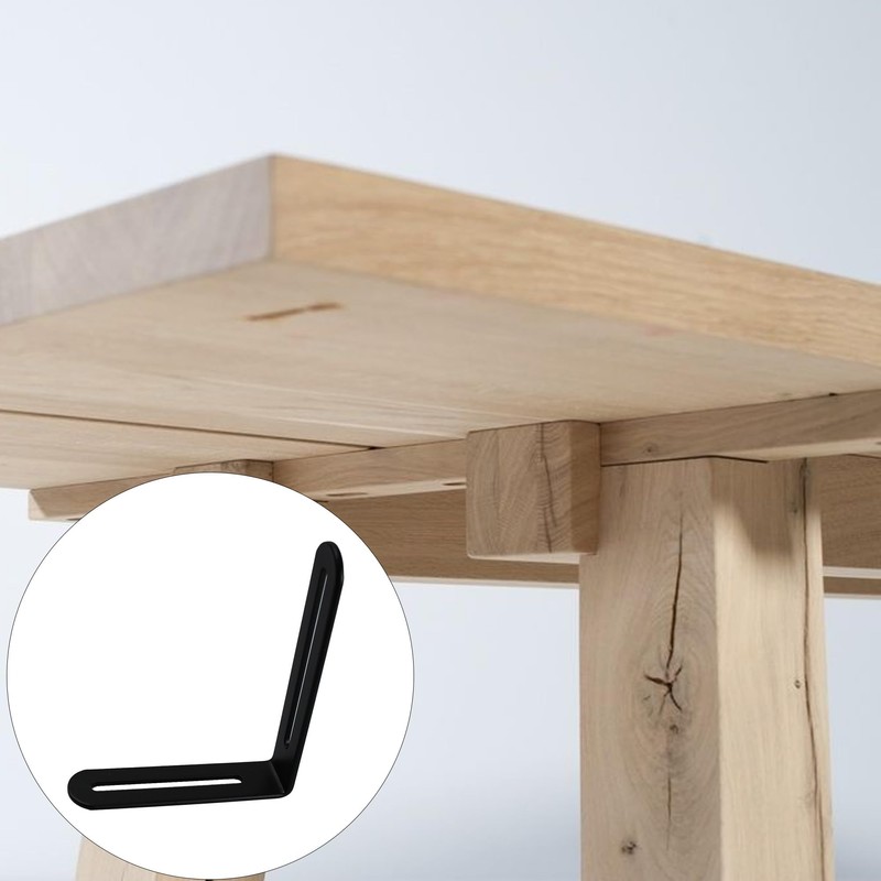 esahpss Adjustable Long Hole Movable Stainless Steel Corner Code 90