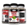 Ginseng + Ginkgo 1520mg Apoyo Cerebral (60 Caps) Americano Sin