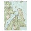 Entrance to Hood Canal - ca. 1940 - USGS Old