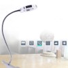 ANGGREK LED Lamp Clip On Desk Light 2.5X Times Magnifier