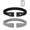 maikun No Buckle Women/Men Stretch Belt Invisible Elastic Belt for