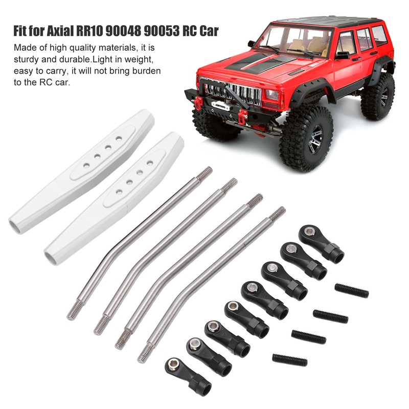 RC Metal Rear Trailing Arms with Suspension Linkage Link Rod