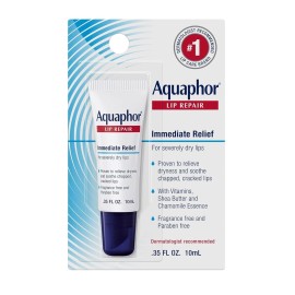 Aquaphor Lip Repair Chapped Lip Balm, 0.35 Fl Oz
