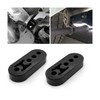 Exhaust Rubber Hanger, 2PCS Insulator Bushing Mount with 4 Holes,