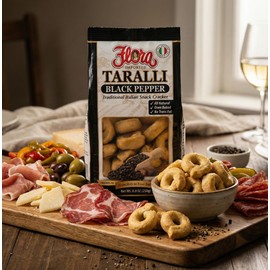 Flora Imported Taralli (Black Pepper)