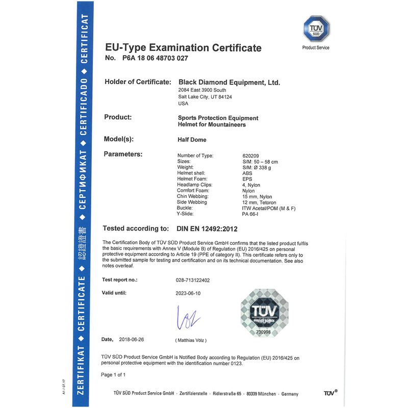 BlackDiamond Half Dome S-M Rain