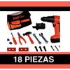 iPidelo - Set Juego Herramientas Juguete Tipo Mochila con Taladro