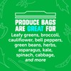 Ziploc Food Storage Produce Bags, Seal Top to Keep and