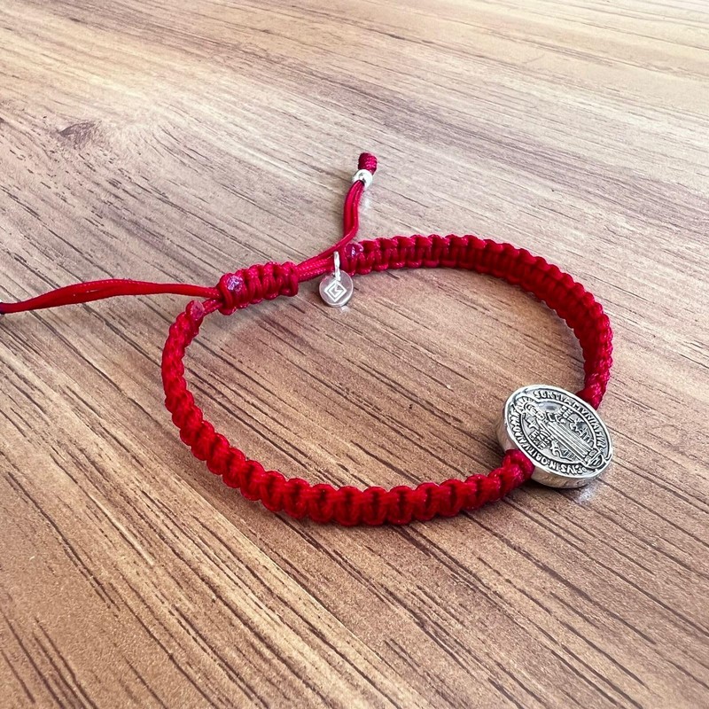 Agalea | Pulsera de san benito de plata ley 925,
