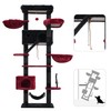 Gitelsnour Gothic Cat Tree for Large Cats, 78.7"(200cm) Tall Cat