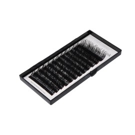 Alluring 100% Real Siberian Mink Eyelash Extensions Natural Look & Soft Feel, Individual Lash Trays for Professional Salon Use (C Curl, Classic, Hybrid Sets) (C Curl, 15mm)