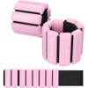 WAYAMY - Pesas de Tobillo Ajustables para Fitness, Totalmente Ajustable