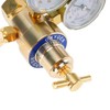 YaeTek Dual Gauge Oxygen Regulator Solid Brass Inlet Thread CGA540