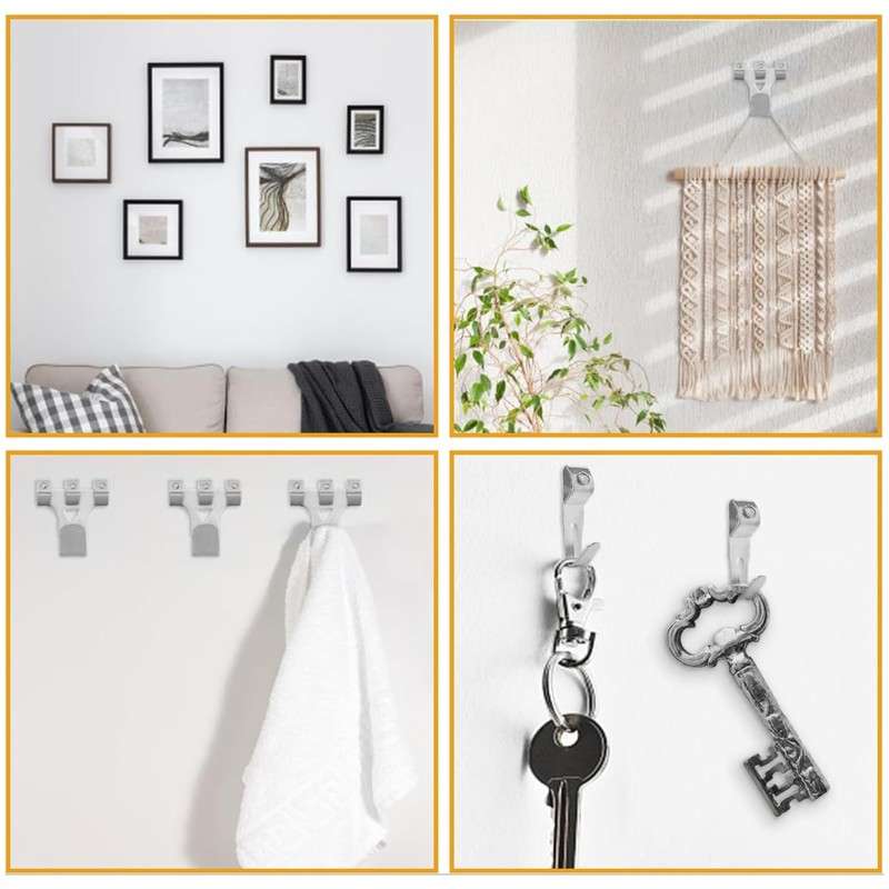 mosiller 246Pcs Picture Hanging Kit - Picture Hangers Assorted Kit