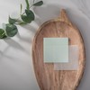DiverseBee 50 Sheets Pastel Transparent Sticky Notes, 3x3” Clear Sticky