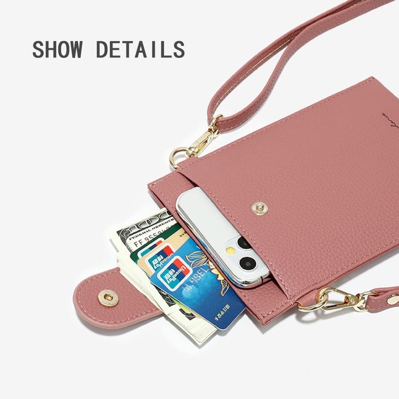 COCO JOIE Smartphone Shoulder Pouch, Women's, Shoulder Bag, Cross-body Vertical,