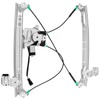 NPAUTO Front Driver Side Power Window Regulator with Motor fit