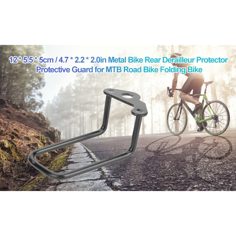 Mountain Bike Derailleur Protector, Durable and Lightweight Rear Derailleur Guard,