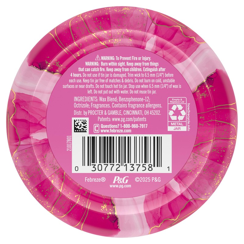 Febreze Scented Candle, Romance & Desire Scent, 11 oz 4
