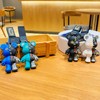 Moerstar Robot Bear Bag Charm Keychain Holder Cute Keychain Robot