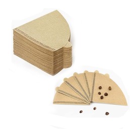 Coffee Filter, Unbleached, For 1-2 Cups, V60 V Shape Filter Paper, Coffee House, Antique, Wedding, Celebration, Present, Birthday, Women, Men, 60th Birthday, Retirement, Anniversary, Gift, Gift, Pack