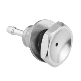 The Lord of the Tools Car Turbocharger Pipe Fitting Silicone Boost Pipe Hose Nipple Turbo Vacuum VAC Gauge Fitting TDI Aluminum Alloy Fit for 4mm Inner Diameter Pipe