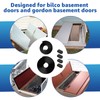 Compatible with Bilco Basement Door Weatherstrip Kit (1 x U