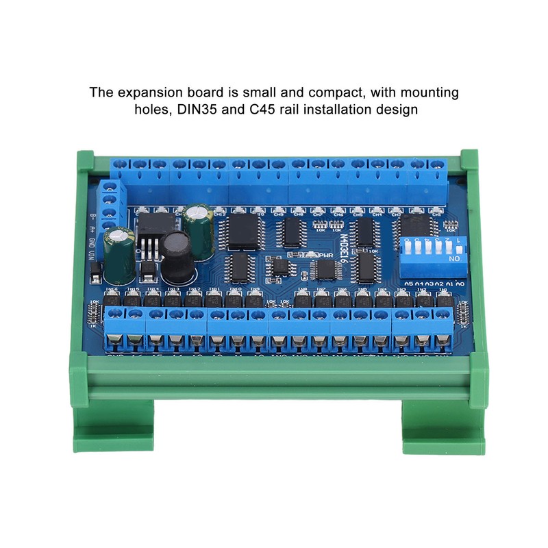 16 Input 16 Output Expansion Board RS485 Remote Control Switch