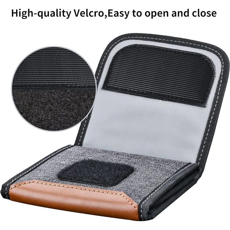 WalkingWay Camera Lens Filter Holder Bag for Round Filter Up