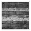 2 x 10cm Square Vinyl Stickers - Reclaimed Wood Rustic