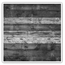 2 x 10cm Square Vinyl Stickers - Reclaimed Wood Rustic Plank Deck Decals 43426