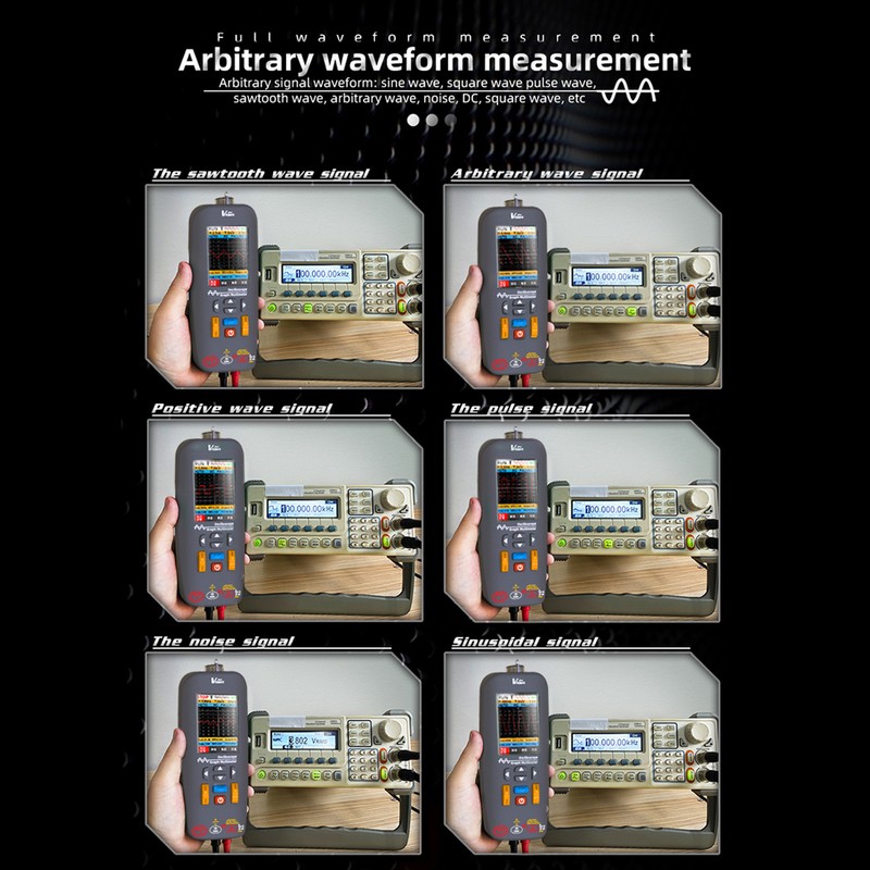 3in1 Oscilloscope Multimeter Electrical Test Pen 2.8inch TFT Display Handheld