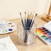 SSYYGET 360° Rotating Makeup Brush Holder Organizer, Clear Spinning Pen