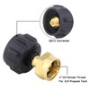 Hooshing Propane Refill Adapter for 1lb Propane Tanks QCC1 Regulator
