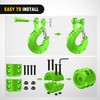 Nilight Forged Steel Winch Hook 3/8" Grade 70 Safety Latch