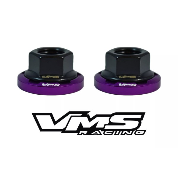 Unbranded 4 VMS RACING STRUT TOWER DRESS UP PURPLE WASHERS
