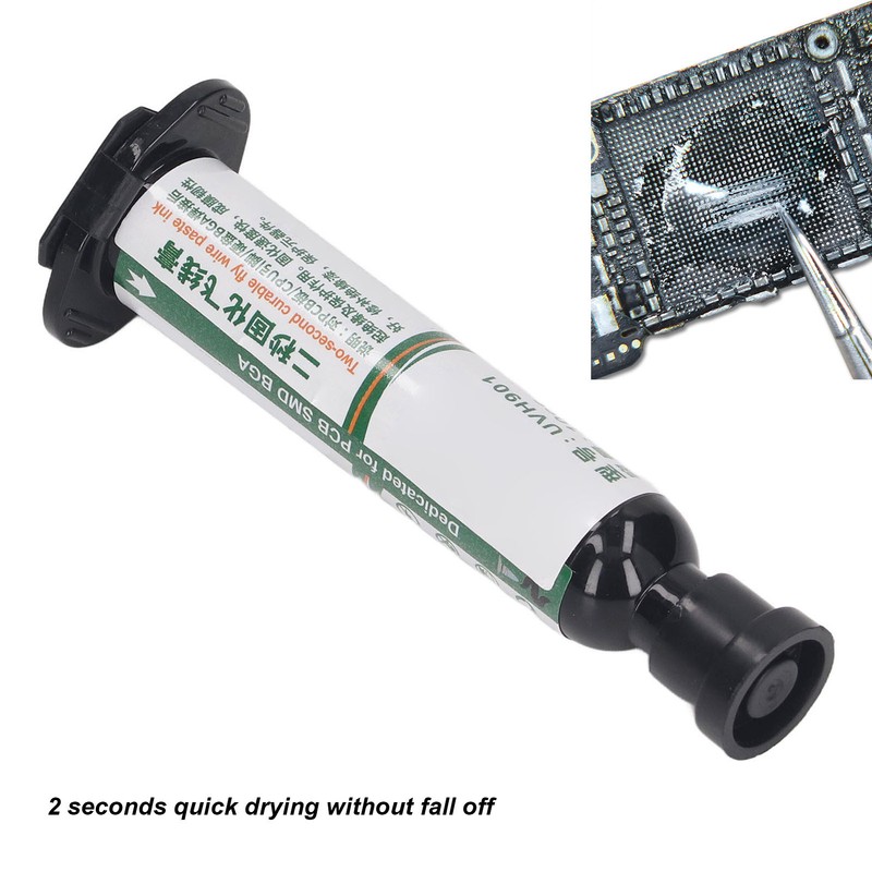 2Pcs UV Curing Solder Mask Ink PCB BGA Repair Resist